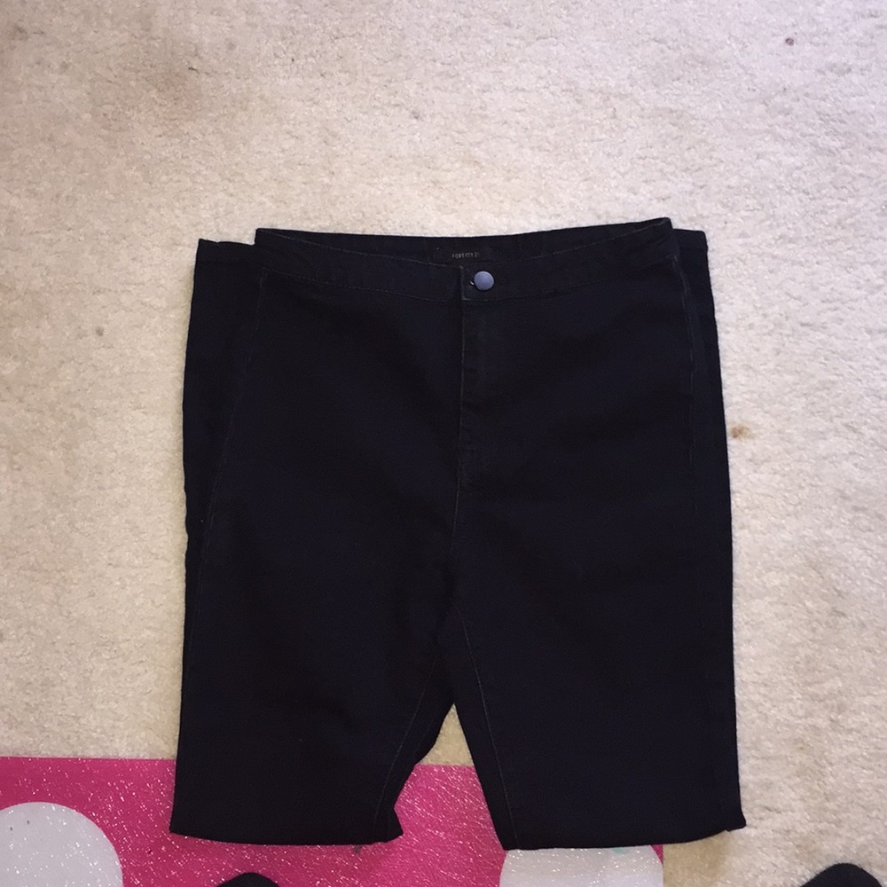 jet Black high waist Jeans